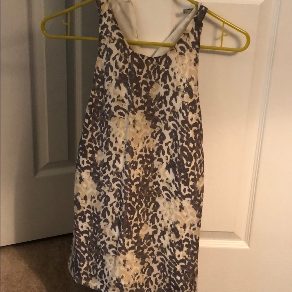Joie racerback silk tank